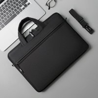 Jms 15.6 inç Oxford Kumaş Su Geçirmez Kılıf Laptop Çantası Siyah