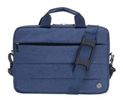 Plm 13-14 inç Polyester Su Geçirmez El-Omuz Laptop Çantası Lacivert
