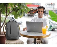 Dell Ecollop Urban 460-BDLF 15.6 inç Polyester Su Geçirmez Sırt Laptop Çantası Gri