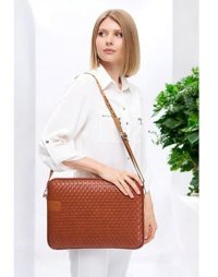 Terzi Bey 13.3-14 inç Suni Deri Su Geçirmez Kılıf Laptop Çantası Taba