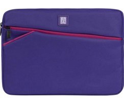Minbag Peter 15 inç Polyester Su Geçirmez Kılıf Laptop Çantası Mor