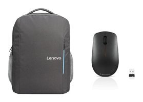 Lenovo B515 15.6 inç Polyester Sırt Laptop Çantası Gri