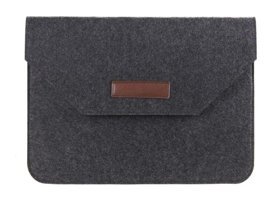 Jms 15 inç Keçe Su Geçirmez El-Omuz Laptop Çantası Siyah