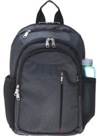 Plm Lidya 15.6 inç Kumaş Sırt Laptop Çantası Siyah