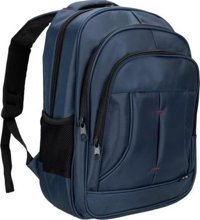 Plm City 15.6 inç Polyester Su Geçirmez Sırt Laptop Çantası Lacivert