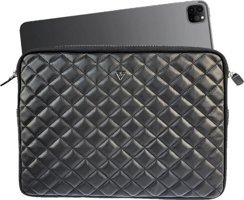 Rich Smith 6218 13 inç Deri Su Geçirmez Kılıf Laptop Çantası Siyah