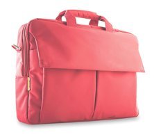 Addison 300526 15.6 inç Deri El-Omuz Laptop Çantası Pembe