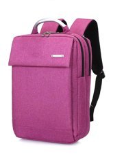 Cicilin 15.6 inç Polyester Su Geçirmez Sırt Laptop Çantası Gri