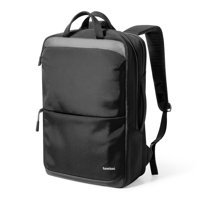 Tomtoc 16 inç Polyester Su Geçirmez Sırt Laptop Çantası Siyah