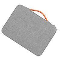 Uonlytech 16 inç Kadife Kılıf Laptop Çantası Gri