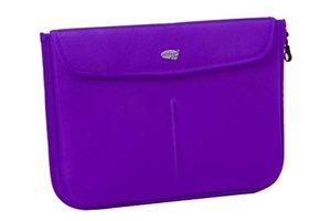 Addison 300890 13.3 inç Deri El-Omuz Laptop Çantası Mor