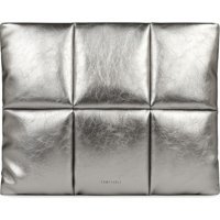 Comfyable 13.3-14 inç Deri Su Geçirmez Kılıf Laptop Çantası Gümüş