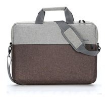 Lbw T52 15.6 inç Su Geçirmez El-Omuz Laptop Çantası Kahverengi
