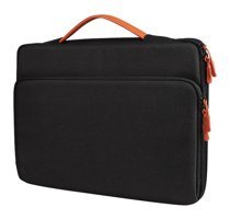 Wslcn 13 inç Polyester Su Geçirmez El-Omuz Laptop Çantası Siyah