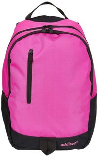 Addison 300445 15.6 inç Deri Sırt Laptop Çantası Pembe