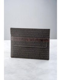 Dk Leather 13-13.3-14 inç Deri Su Geçirmez Kılıf Laptop Çantası Siyah