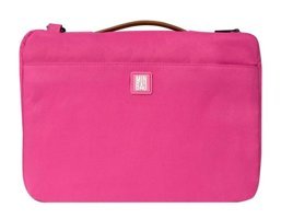 Minbag Michael 15 inç Polyester Su Geçirmez El-Omuz Laptop Çantası Pembe