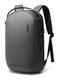 Bange BG7225 15.6 inç Termoplastik Su Geçirmez Sırt Laptop Çantası Gri