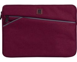 Minbag Alice 10.5-13 inç Suni Deri Su Geçirmez Kılıf Laptop Çantası Bordo