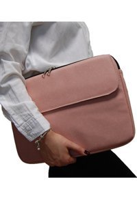 D'Vers Pudra 13-13.3-14 inç Kumaş Kılıf Laptop Çantası Pudra