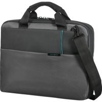 Samsonite Qibyte 16N-09-001 14.1 inç Polyester El-Omuz Laptop Çantası Antrasit