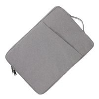 Osaladi 15.6 inç Polyester Su Geçirmez El-Omuz Laptop Çantası Gri