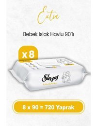Sleepy Extra 90 Yaprak 8'li Islak Mendil