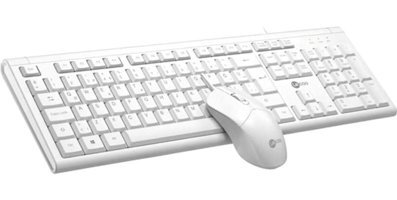 Lecoo Cm101 Beyaz Kablosuz Klavye Mouse Seti