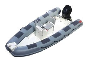 Jeetrib JR-F-425-JC 425 cm Fiber Tabanlı 6 Kişilik Şişme Bot Gri