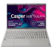 Casper Nirvana C550.1255-DF00X-G Dahili Iris Xe Graphics Eligible Intel Core i7 1255U 32 GB Ram 1 TB SSD 15.6 inç Full HD Freedos Laptop