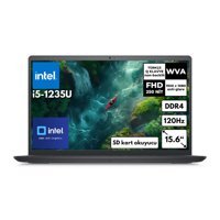 Dell Inspiron 3520 I352010030U Dahili Intel UHD Graphics Intel Core i5 1235U 8 GB Ram 512 GB SSD 15.6 inç Full HD Ubuntu Laptop