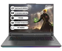 Asus ROG Strix G18 G814JZR-N6092 Harici GeForce RTX 4080 Intel Core i9 14900HX 32 GB Ram 1 TB SSD 18 inç WQXGA Freedos Laptop