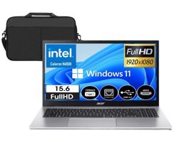 Acer Aspire 3 A315-35-C8YJ02 Dahili UHD Graphics Intel Celeron 4500 4 GB Ram 512 GB SSD 15.6 inç Full HD Windows 11 Laptop + Çanta