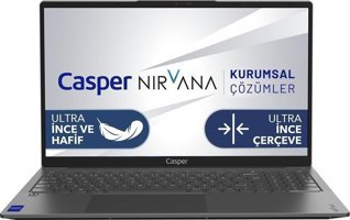 Casper Nirvana X700.5700-8V00x-G-F Harici AMD Radeon RX Vega 8 AMD Ryzen 7 5700U 8 GB Ram 500 GB SSD 15.6 inç Full HD Freedos Laptop