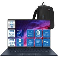 Asus Zenbook 14 QD089WP01 Dahili Intel ARC Graphics Intel Core Ultra 5 125H 16 GB Ram 512 GB SSD 14 inç Full HD Windows 11 Pro Laptop + Zetta Çanta
