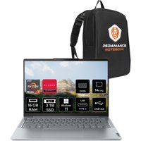 Lenovo Yoga Slim 6 82X3004FTXP314 Harici AMD Radeon 780M AMD Ryzen 7 7840U 16 GB Ram 2 TB SSD 14 inç Full HD Windows 11 Pro Laptop + PER4 Çanta