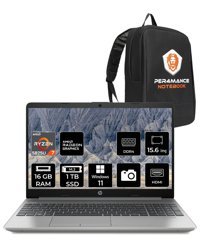 Hp 255 G9 6Q8N3ES Harici AMD Radeon RX Vega 8 AMD Ryzen 7 5825U 16 GB Ram 1 TB SSD 15.6 inç Full HD Windows 11 Home Laptop + PER4 Çanta