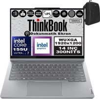 Lenovo ThinkBook 14 Gen4 IML 21MX002VTRF22 Dahili Graphics Intel Core Ultra 7 155U 64 GB Ram 1 TB SSD 14 inç WUXGA Freedos Dokunmatik Laptop