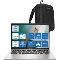 MSI Prestige 14 Evo MSB13MWP02 Dahili Iris Xe Graphics Eligible Intel Core i7 13700H 16 GB Ram 2 TB SSD 14 inç Full HD Windows 11 Pro Laptop + Zetta Çanta