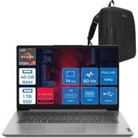 Lenovo IdeaPad L82R3007DTXP08 Harici AMD Radeon RX Vega 8 AMD Ryzen 7 5700U 40 GB Ram 1 TB SSD 14 inç Full HD Windows 11 Pro Laptop + Zetta Çanta