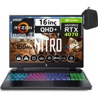 Acer Nitro V16 ANV16-42 WNHQSLEY00132 Harici GeForce RTX 4070 AMD Ryzen 7 8845HS 48 GB Ram 4 TB SSD 16 inç WQXGA Windows 11 Home Gaming Laptop + Weblegelsin Çanta