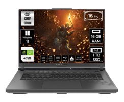 Asus ROG Strix G16 G614JU-N3195 Harici GeForce RTX 4050 Intel Core i7 13650HX 16 GB Ram 1 TB SSD 16 inç WUXGA Windows 11 Home Gaming Laptop