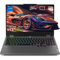 Lenovo LOQ 15IRX9 83DV00HNTRP7 Harici GeForce RTX 4060 Intel Core i7 13650HX 8 GB Ram 1 TB SSD 15.6 inç Full HD Freedos Laptop