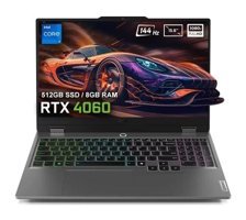 Lenovo LOQ 15IRX9 83DV00HNTRP1 Harici GeForce RTX 4060 Intel Core i7 13650HX 8 GB Ram 512 GB SSD 15.6 inç Full HD Freedos Laptop
