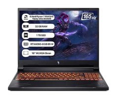 Acer Nitro V16 ANV16-41 NH.QRUEY.003 Harici GeForce RTX 4060 AMD Ryzen 7 8845HS 32 GB Ram 1 TB SSD 16 inç Full HD Freedos Gaming Laptop