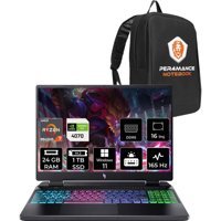 Acer Nitro 16 NHQSLEY001P393 Harici GeForce RTX 4070 AMD Ryzen 7 8845HS 24 GB Ram 1 TB SSD 16 inç QHD+ Windows 11 Pro Gaming Laptop + PER4 Çanta