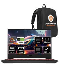 Asus TUF Gaming A15 LP052 Harici GeForce RTX 4050 AMD Ryzen 7 7735HS 40 GB Ram 256 GB SSD 15.6 inç Full HD Freedos Gaming Laptop + PER4 Çanta