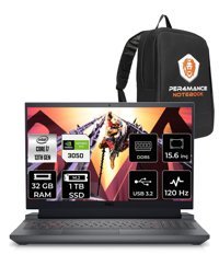 Dell G15 5530 G55302401005U Harici GeForce RTX 3050 Intel Core i7 13650HX 32 GB Ram 1 TB SSD 15.6 inç Full HD Freedos Gaming Laptop + PER4 Çanta