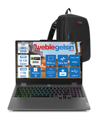 Lenovo LOQ 15IAX9 883GS001TTRWH02 Harici GeForce RTX 3050 Intel Core i5 12450HX 16 GB Ram 1 TB SSD 15.6 inç Full HD Windows 11 Home Gaming Laptop
