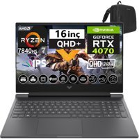 Hp Victus 16 S0001NT W7Z4L9EA24 Harici GeForce RTX 4070 AMD Ryzen 7 7840HS 24 GB Ram 4 TB SSD 16 inç QHD Windows 11 Home Gaming Laptop + Weblegelsin Çanta